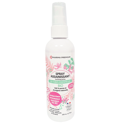Spray Assainissant 20 huiles essentielles Certifiées Bio-0