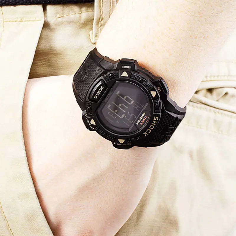 Timex Men's Black Resin Watch, Digital Dial | T49896-2