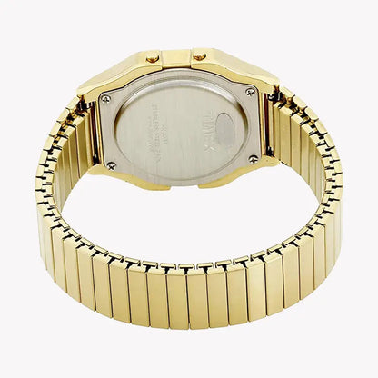 Timex Men's Gold Stainless Steel Watch, Digital Dial | T78677-1