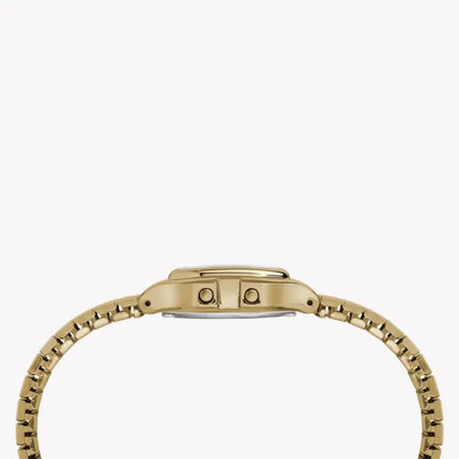 Timex Women's Gold Stainless Steel Watch, Digital Dial | TW2T48000-1