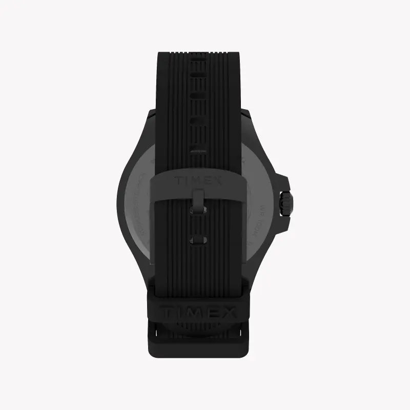 Timex Men's Black Silicone, Gray Dial | TW2U42000-2