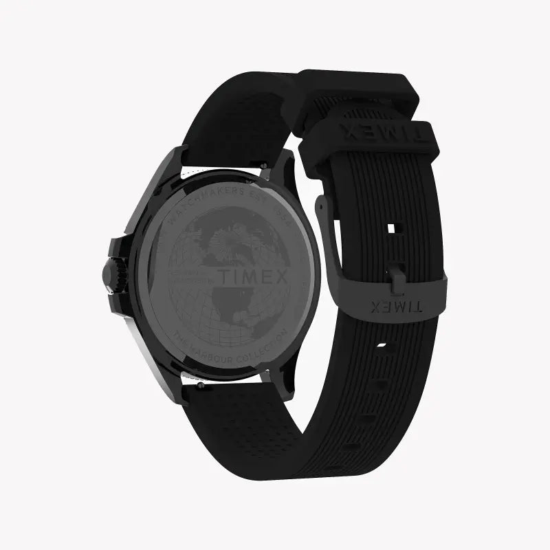 Timex Men's Black Silicone, Gray Dial | TW2U42000-3
