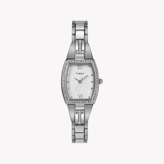 TIMEX Women's Silver Alloy Watch | Model TW2W95600-0