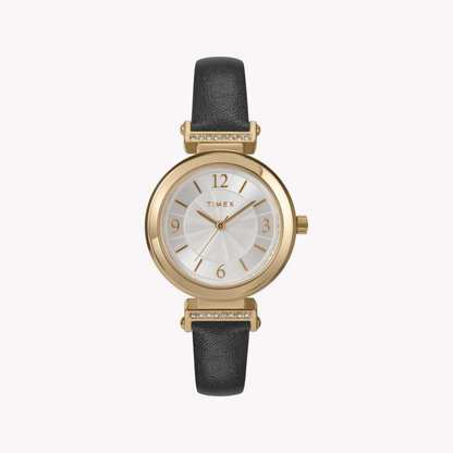 TIMEX Women's Gold/Black, Silver | Model TW2W96400-0