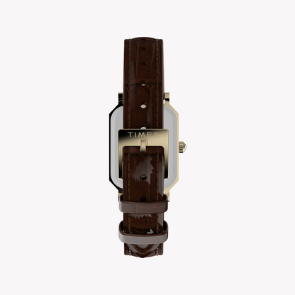 TIMEX Women's Gold/Brown Quartz Watch | TW2Y00900-3
