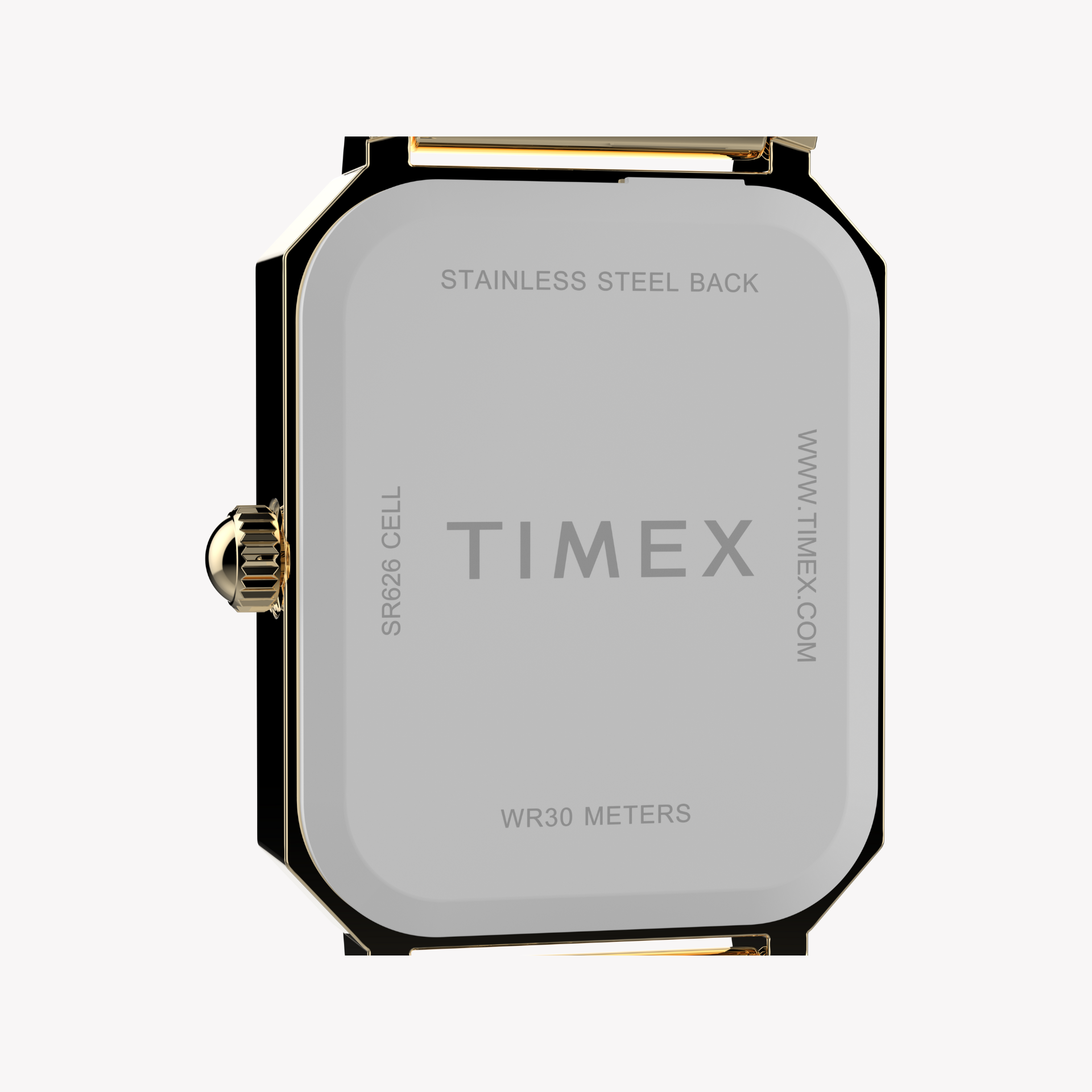 TIMEX Women's Gold Alloy Watch, Gold/White | Model TW2Y01200-4