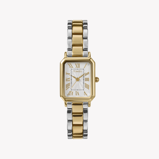 Timex Women's Silver/Gold Alloy Watch | TW2Y01300-0