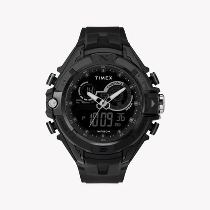 Timex Men's Black Resin Watch, Digital Dial | TW5M23300-0