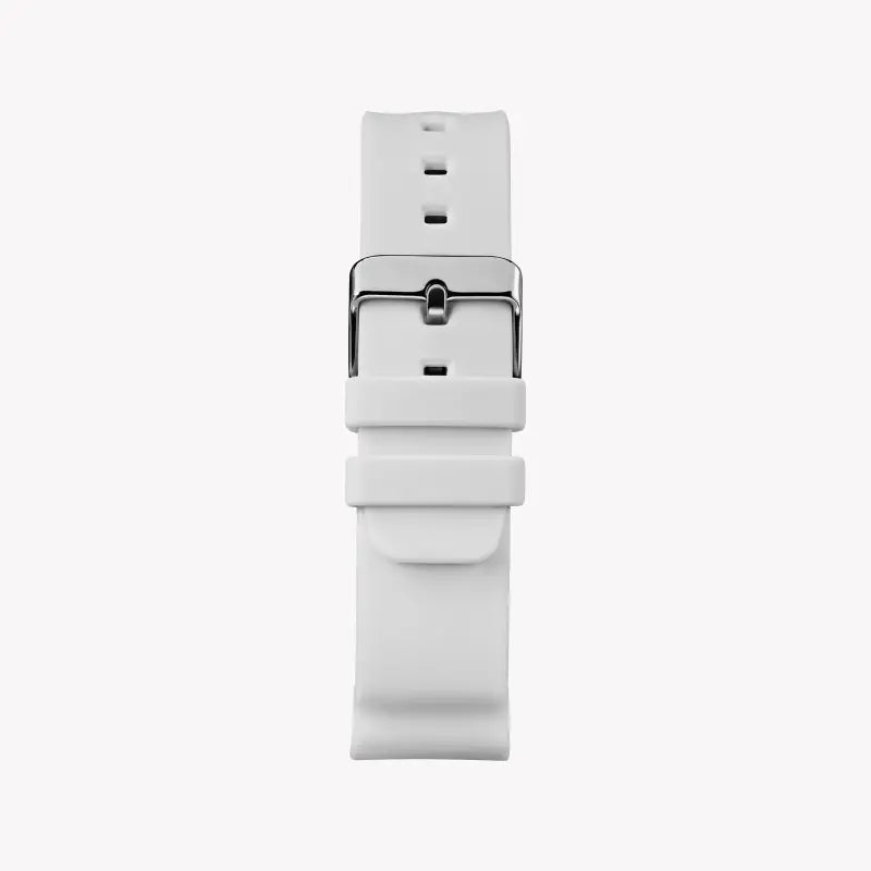 Timex Unisex White Silicone Watch, Digital Dial | TW5M23700-2