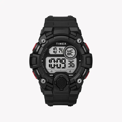 Timex Men's Black Resin Watch, Digital Dial | TW5M27600-0