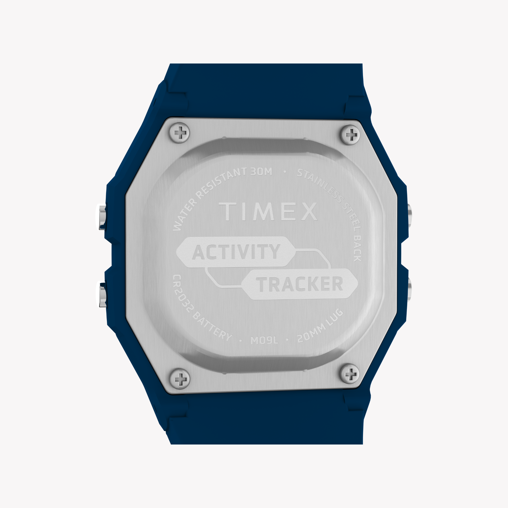 Timex Unisex's Resin Blue, Silicone Blue | TW5M55700-4