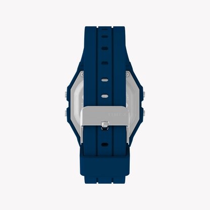 Timex Unisex's Resin Blue, Silicone Blue | TW5M55700-3