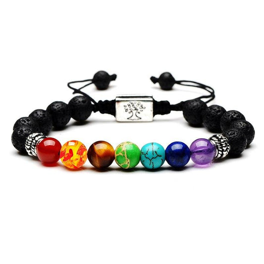 Handcrafted Tree of Life Chakra Bracelet - Embrace Your Energy