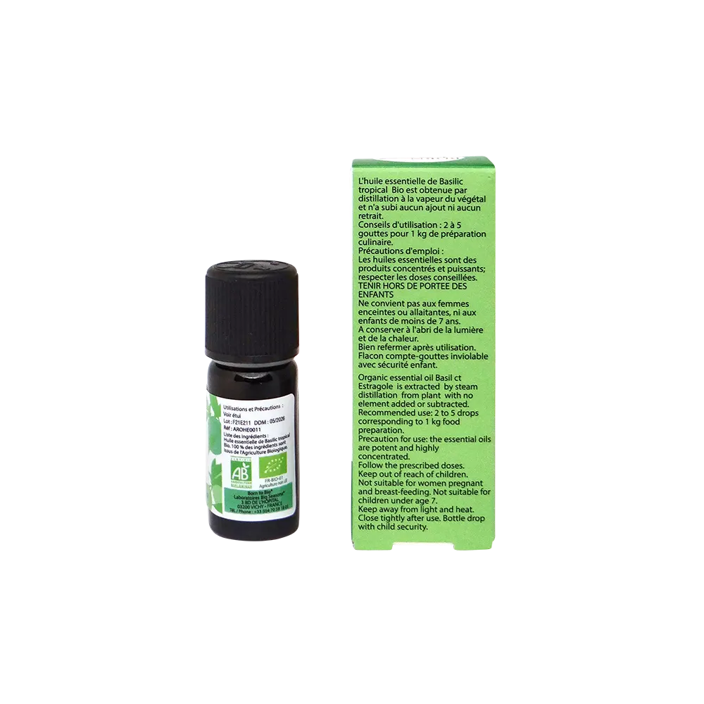 Organic tropical basil essential oil-1