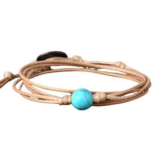 Striking Turquoise Friendship Bracelet