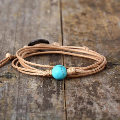 Striking Turquoise Friendship Bracelet