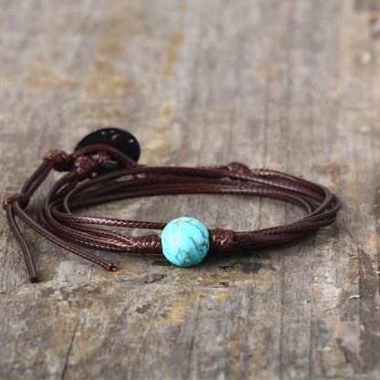 Striking Turquoise Friendship Bracelet