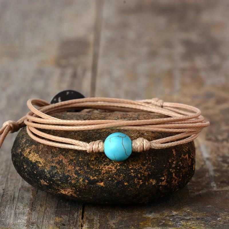 Striking Turquoise Friendship Bracelet