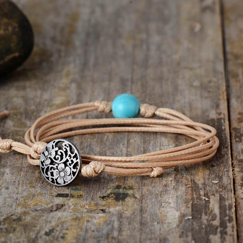 Striking Turquoise Friendship Bracelet