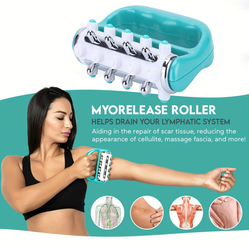 Enyhítse A Cellulitot, A Triggerpont Fájdalmat És Az Izomfeszülést Ezzel A Mini Myofascial Release Eszközzel – Tökéletes Férfiaknak És Nőknek!Triggerpont masszírozó-1