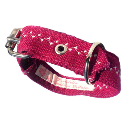 Prediletto Handmade Valentine Heart Dog Collar-4