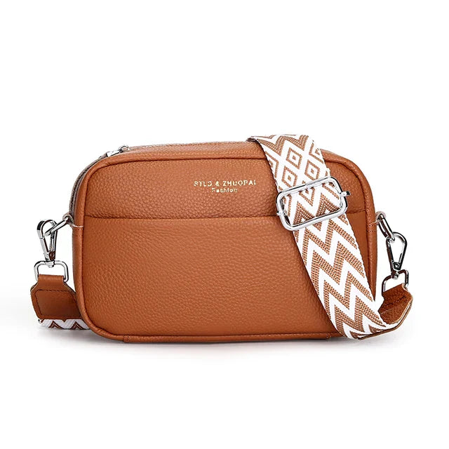 BASIA - Leren Crossbody Handtas