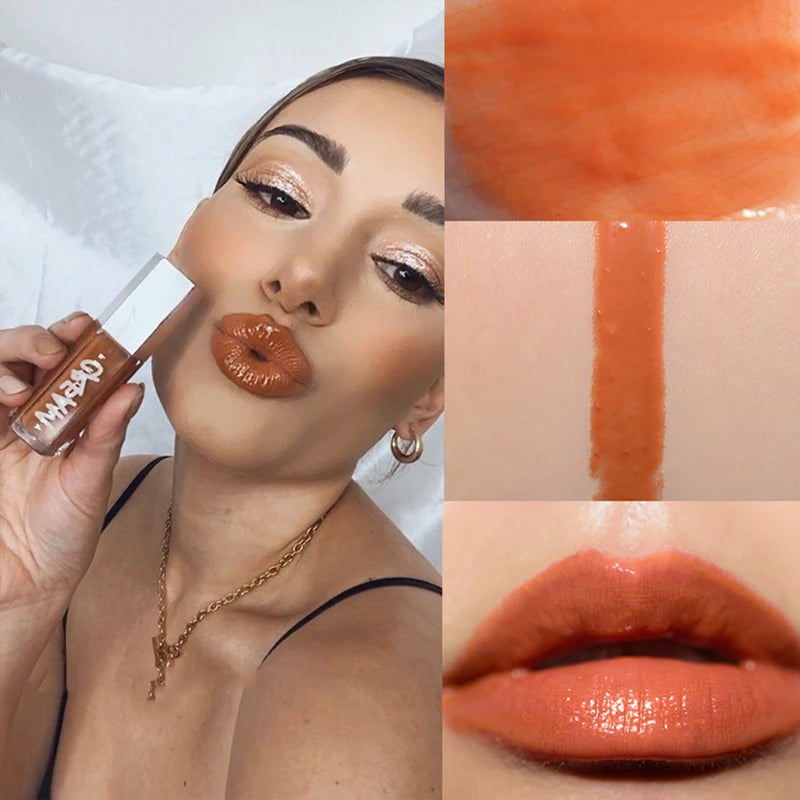Verhoog je Glans: FB Gloss Bomb Cream Heat High Shine Glitter Lipgloss - Vochtinbrengende Plumper voor Langdurig Weelderige Lippen (9ml)