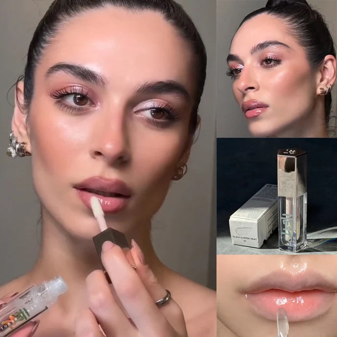 Verhoog je Glans: FB Gloss Bomb Cream Heat High Shine Glitter Lipgloss - Vochtinbrengende Plumper voor Langdurig Weelderige Lippen (9ml)