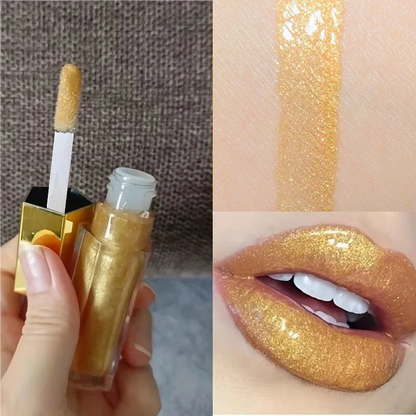 Verhoog je Glans: FB Gloss Bomb Cream Heat High Shine Glitter Lipgloss - Vochtinbrengende Plumper voor Langdurig Weelderige Lippen (9ml)