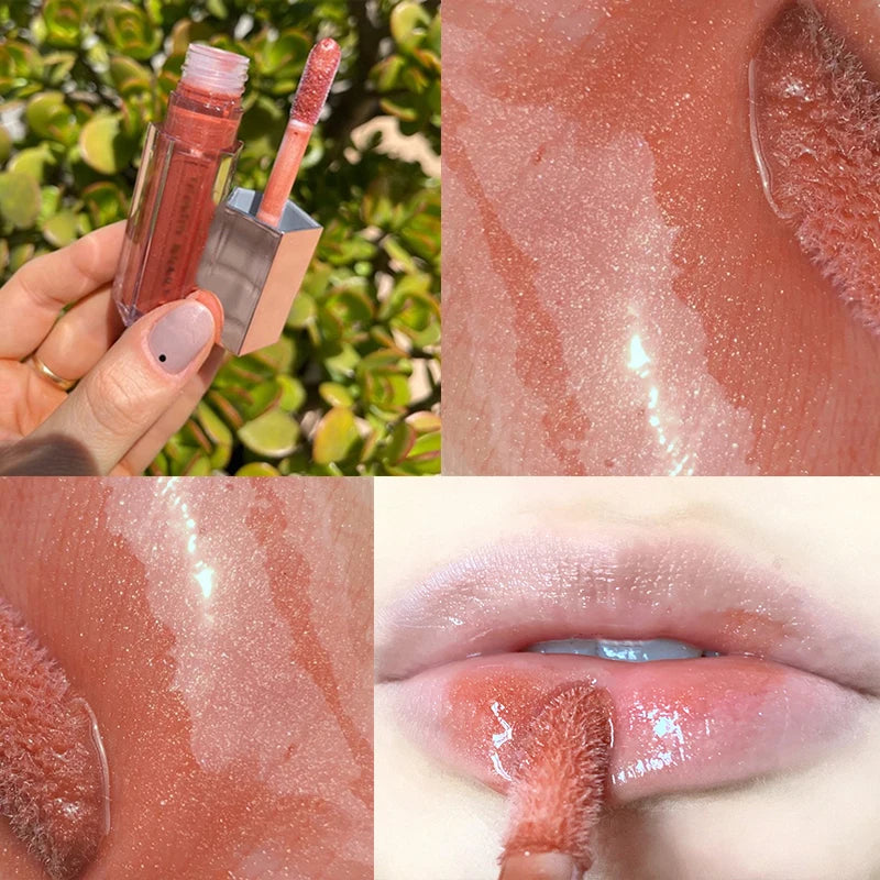 Verhoog je Glans: FB Gloss Bomb Cream Heat High Shine Glitter Lipgloss - Vochtinbrengende Plumper voor Langdurig Weelderige Lippen (9ml)