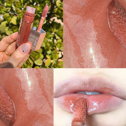 Verhoog je Glans: FB Gloss Bomb Cream Heat High Shine Glitter Lipgloss - Vochtinbrengende Plumper voor Langdurig Weelderige Lippen (9ml)