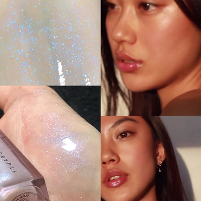 Verhoog je Glans: FB Gloss Bomb Cream Heat High Shine Glitter Lipgloss - Vochtinbrengende Plumper voor Langdurig Weelderige Lippen (9ml)