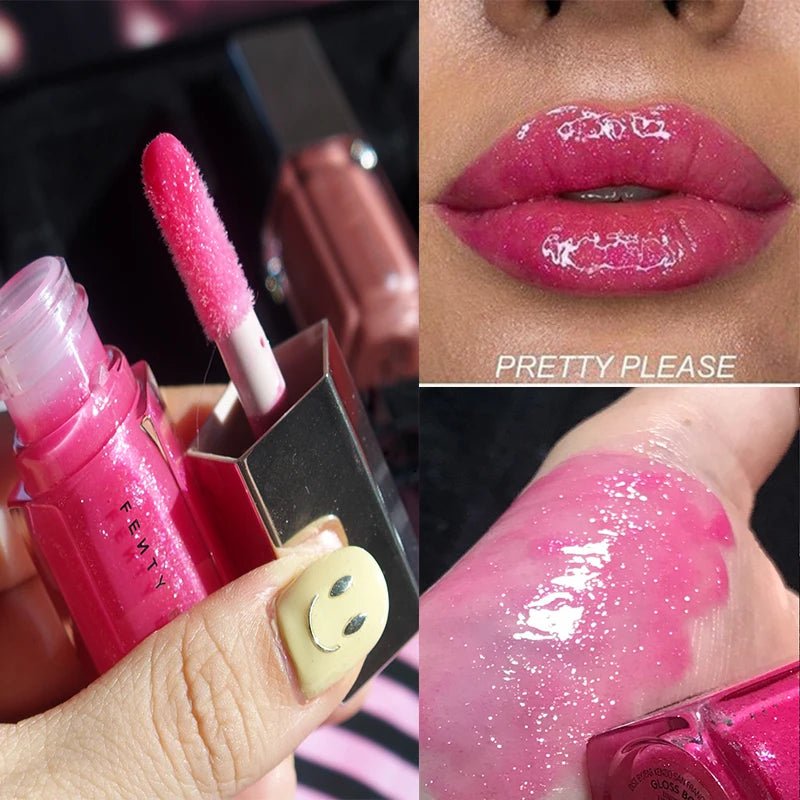 Verhoog je Glans: FB Gloss Bomb Cream Heat High Shine Glitter Lipgloss - Vochtinbrengende Plumper voor Langdurig Weelderige Lippen (9ml)