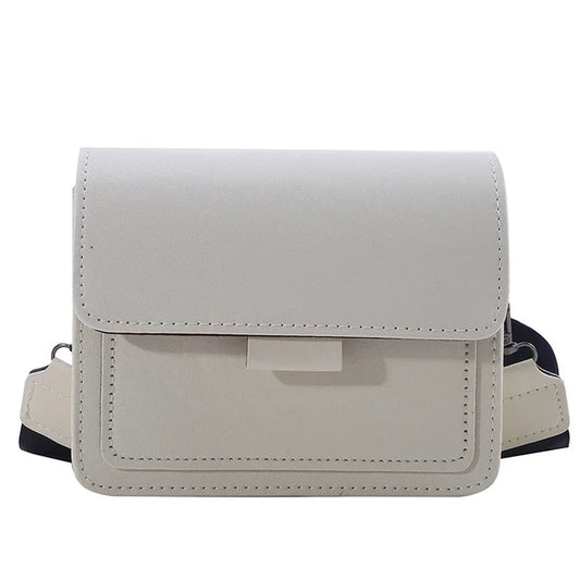 MARLEEN - Dames PU-Leren Crossbody Vierkante Tas met Verstelbare Schouderband