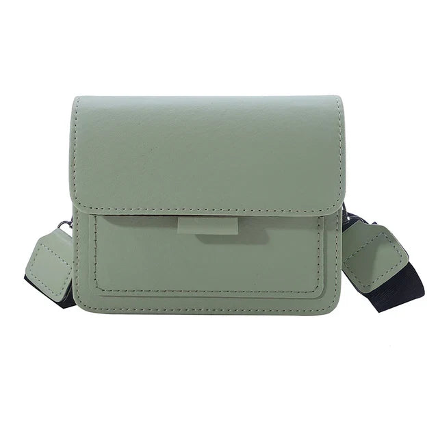 MARLEEN - Dames PU-Leren Crossbody Vierkante Tas met Verstelbare Schouderband