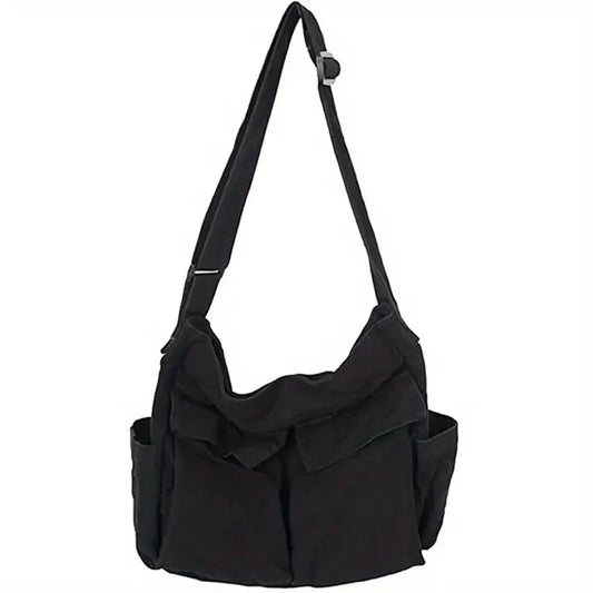 JOSEPHINA - Stijlvolle vintage canvas schoudertas voor dames