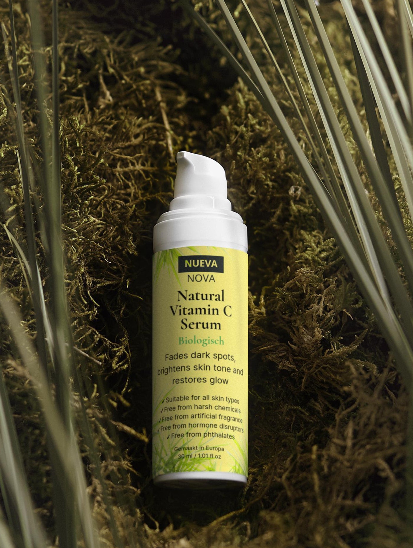 Biologisch Vitamine C Serum – Tegen Pigmentvlekken, Voor Stralende Huid, 30ml
