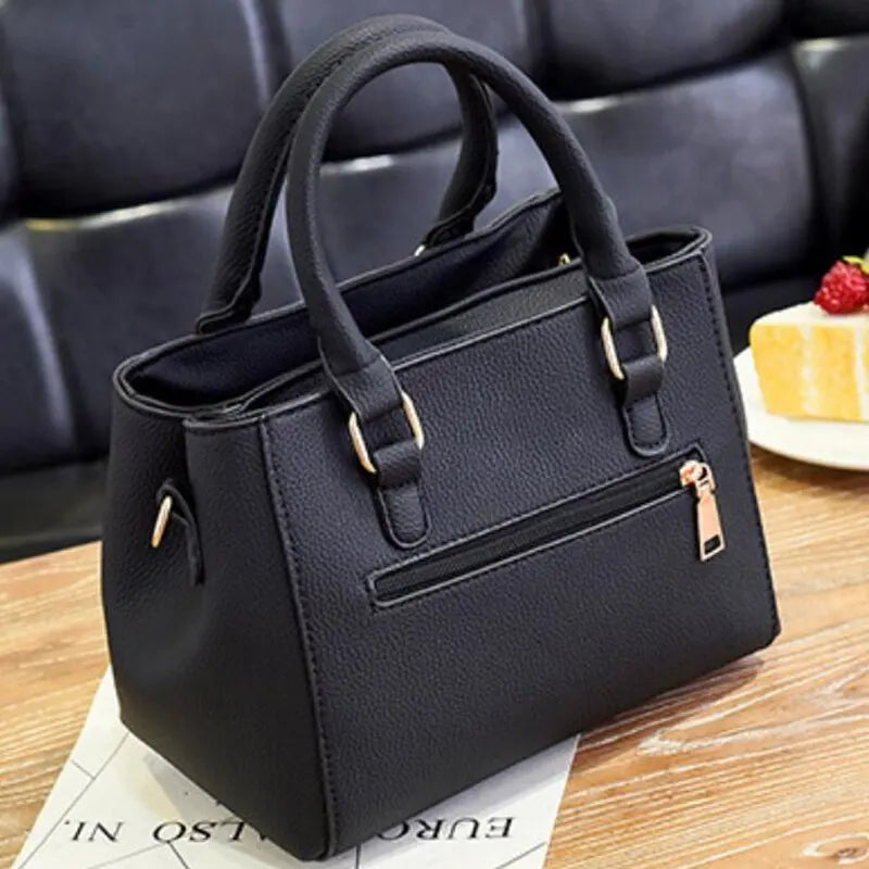 RENATE - Elegante Vintage PU-Leren Handtas voor Dames