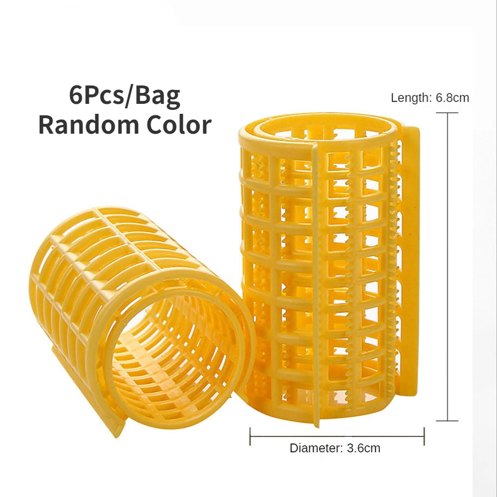 Zorgeloze Hittevrije Haarrollers Set - Maak Prachtige Krullen met Deze Plastic Luie Krullers voor de Wortel Permanent! Perfect voor het Stylen van Pony's!