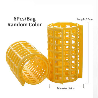 Zorgeloze Hittevrije Haarrollers Set - Maak Prachtige Krullen met Deze Plastic Luie Krullers voor de Wortel Permanent! Perfect voor het Stylen van Pony's!