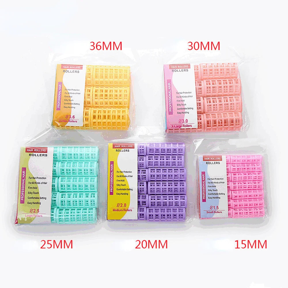 Zorgeloze Hittevrije Haarrollers Set - Maak Prachtige Krullen met Deze Plastic Luie Krullers voor de Wortel Permanent! Perfect voor het Stylen van Pony's!