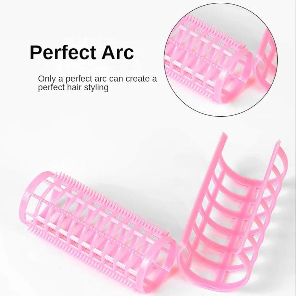 Zorgeloze Hittevrije Haarrollers Set - Maak Prachtige Krullen met Deze Plastic Luie Krullers voor de Wortel Permanent! Perfect voor het Stylen van Pony's!