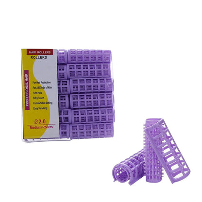 Zorgeloze Hittevrije Haarrollers Set - Maak Prachtige Krullen met Deze Plastic Luie Krullers voor de Wortel Permanent! Perfect voor het Stylen van Pony's!