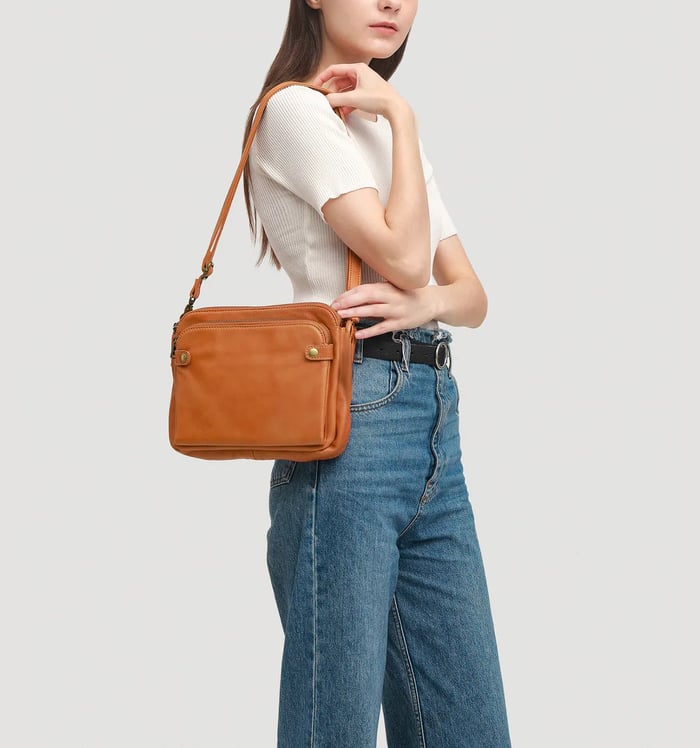 Kim's Meesterwerken | Luxe Leren Tas (Koop Eén, Krijg Eén Gratis)