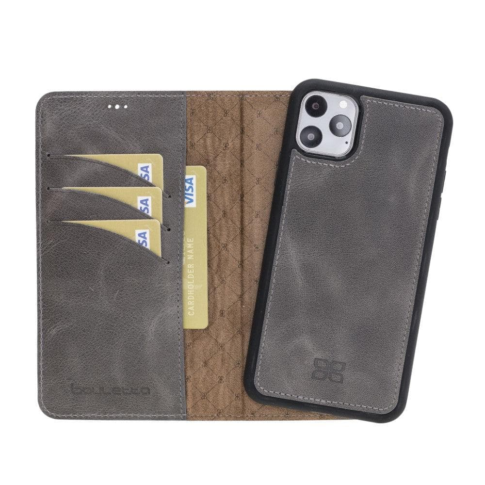 Apple iPhone 11 Series Detachable Leather Wallet Case - MW-13