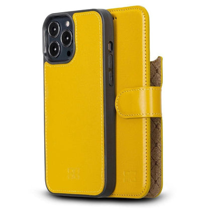 Apple iPhone 13 Series Colorful Detachable Leather Wallet Case - MW-5