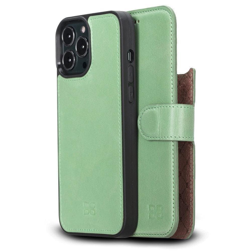 Apple iPhone 13 Series Colorful Detachable Leather Wallet Case - MW-10