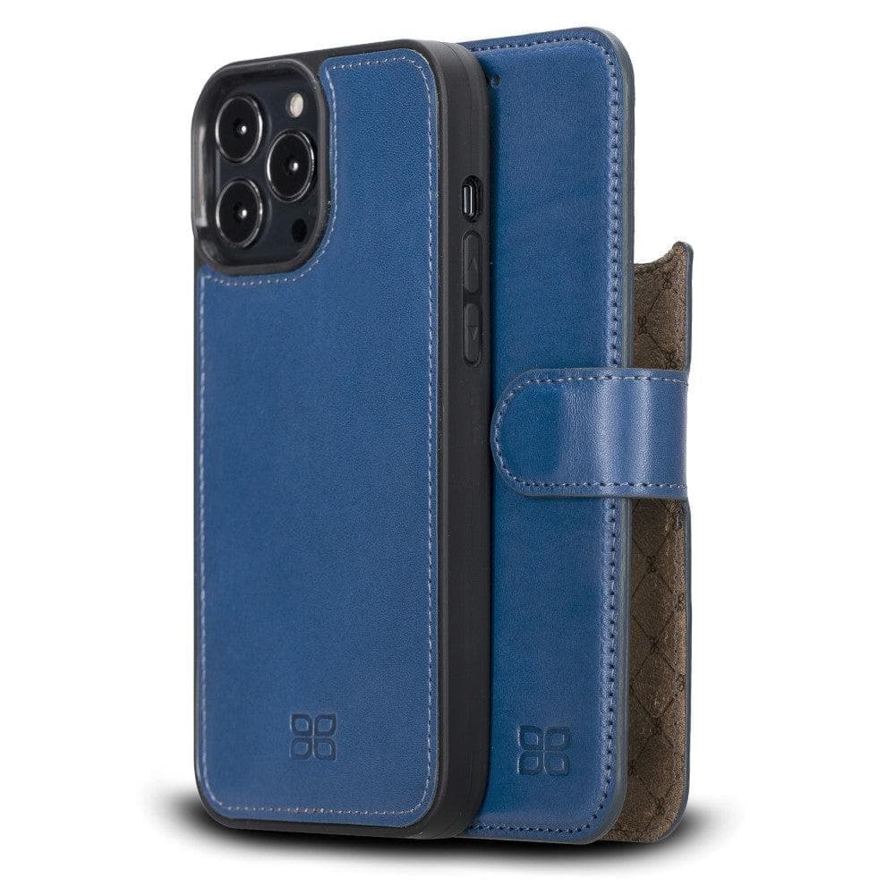 Apple iPhone 13 Series Colorful Detachable Leather Wallet Case - MW-7