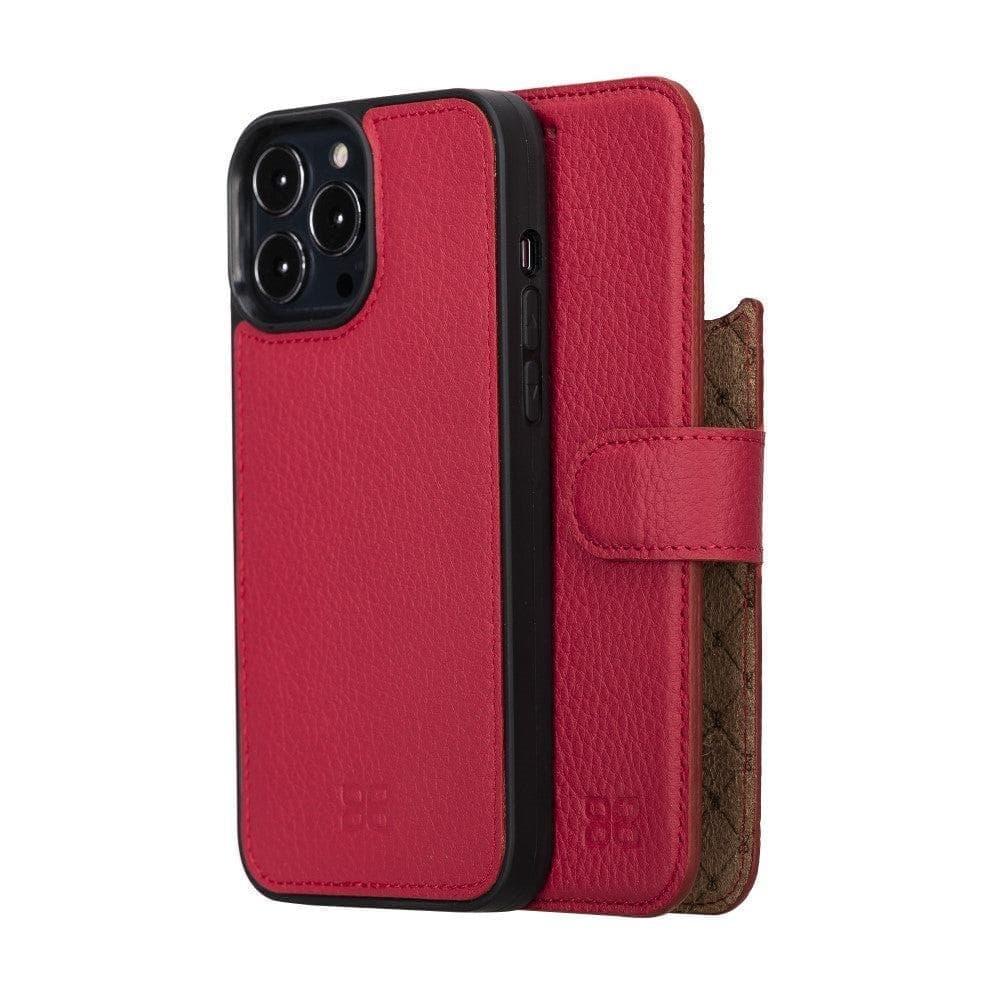 Apple iPhone 13 Series Colorful Detachable Leather Wallet Case - MW-14