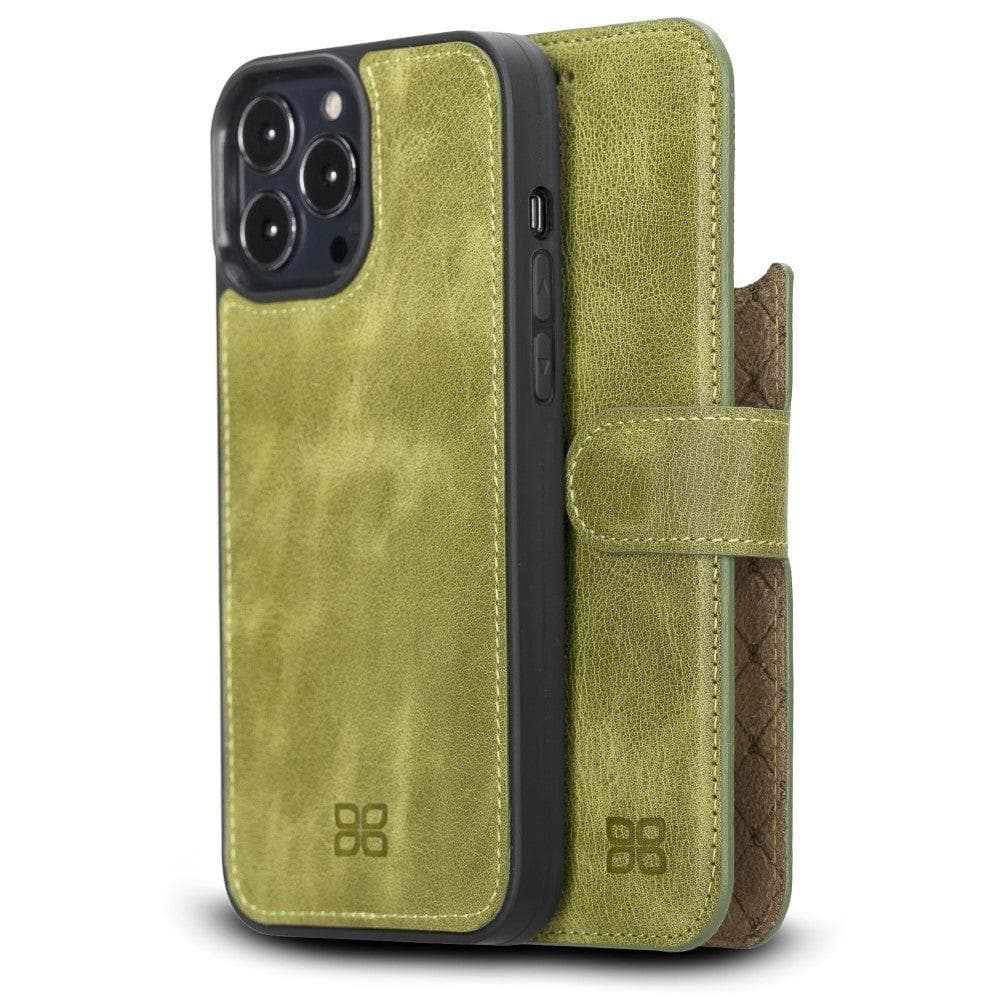 Apple iPhone 13 Series Colorful Detachable Leather Wallet Case - MW-16
